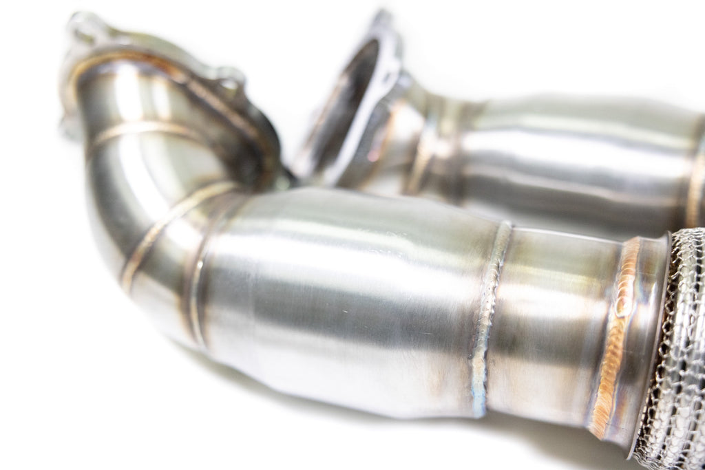 Audi 4.0T Catted Downpipes - S6 S7 RS7 A8 S8 - ARM Motorsports