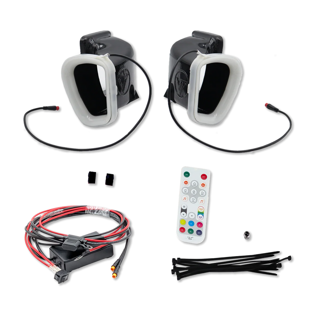 2012-2019 BMW F30 (3-Series)
and 2013-2020 BMW F32 (4-Series) Dual BIG MOUTH LIT KIT Ram Air Intake Scoops (2-3 Weeks Lead Time)